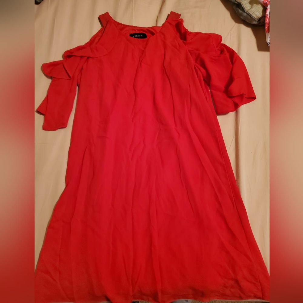 Red dress